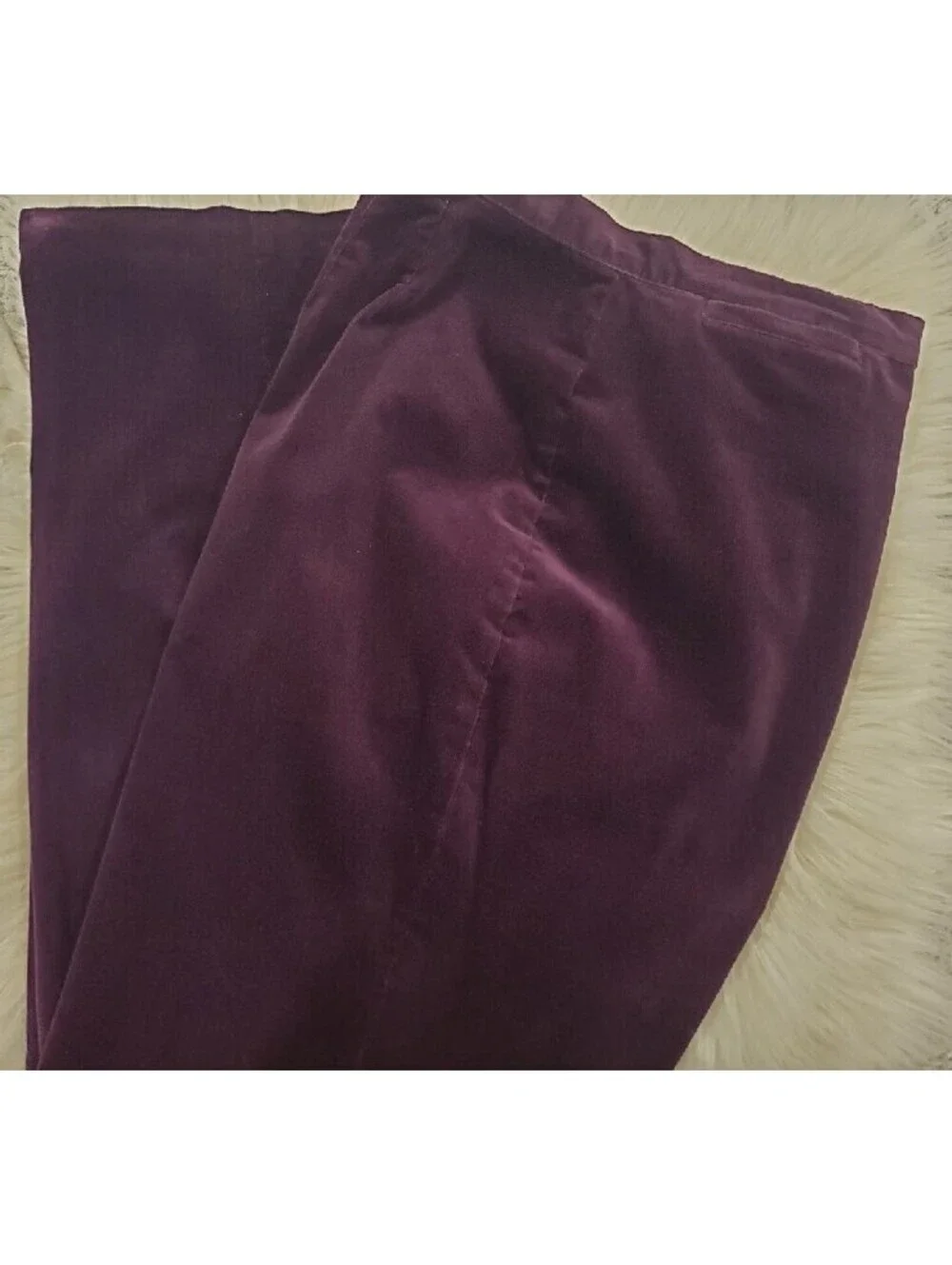 Maren Sport Stretch Purple Cotton Velvet Corduroy Pants Vintage *Read*